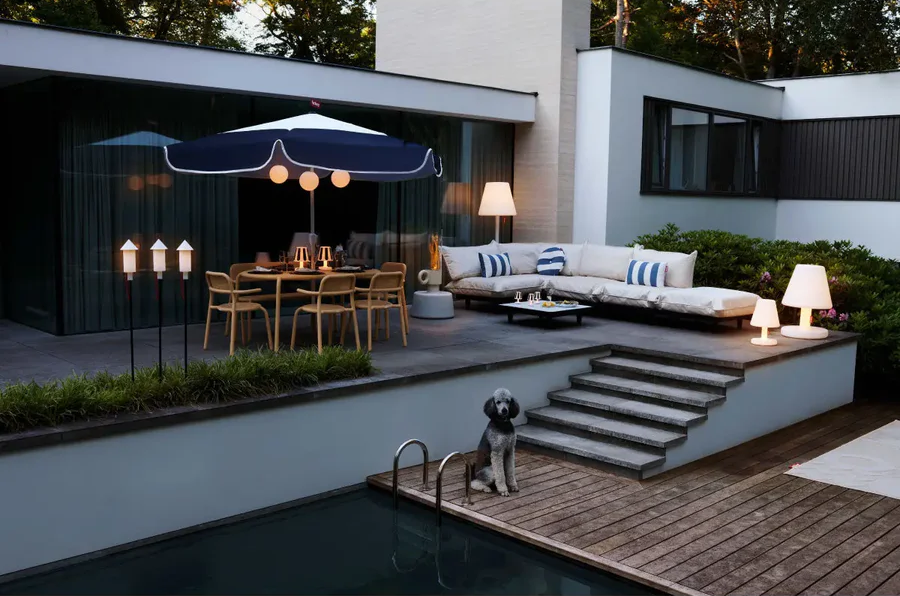 Fatboy Paletti outdoor sofas and Toni dining sets for Ramadan 