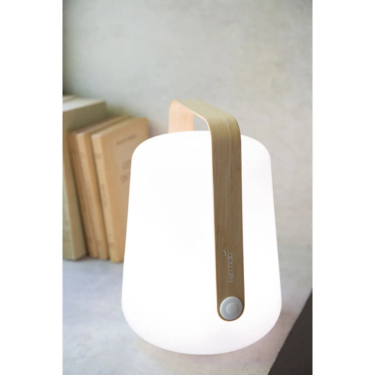 Fermob Balad table lamp, bamboo (H25cm) - DesertRiver.shop