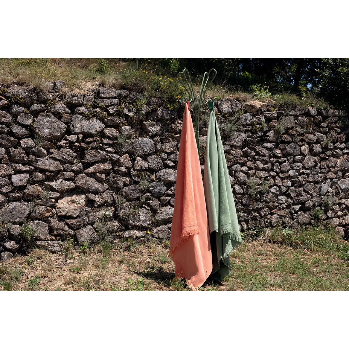 Fermob Colour Mix Fouta beach towel (200 x 100 cm) - DesertRiver.shop