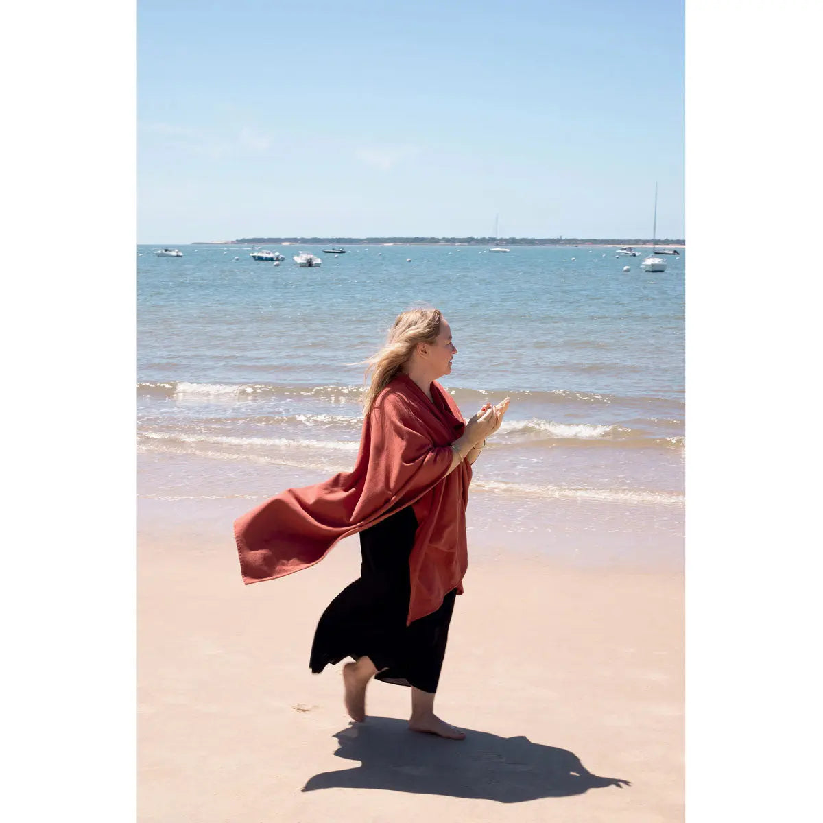 Fermob Colour Mix Fouta beach towel (200 x 100 cm) - DesertRiver.shop