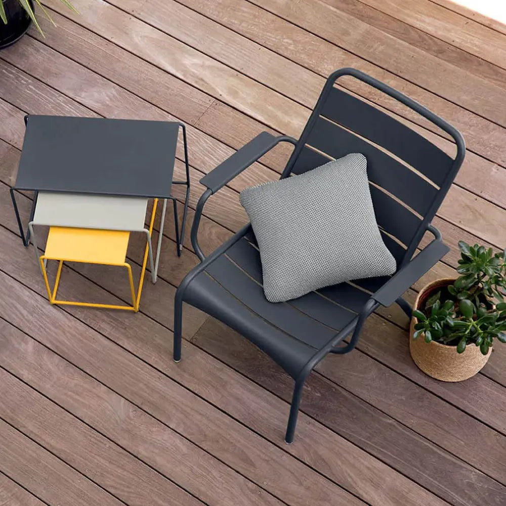Fermob Luxembourg low armchair - DesertRiver.shop