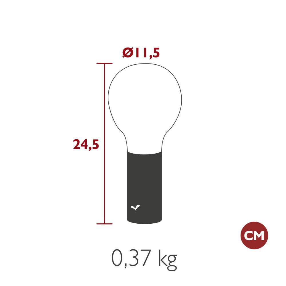 Fermob Aplo Lamp (H 24 cm)