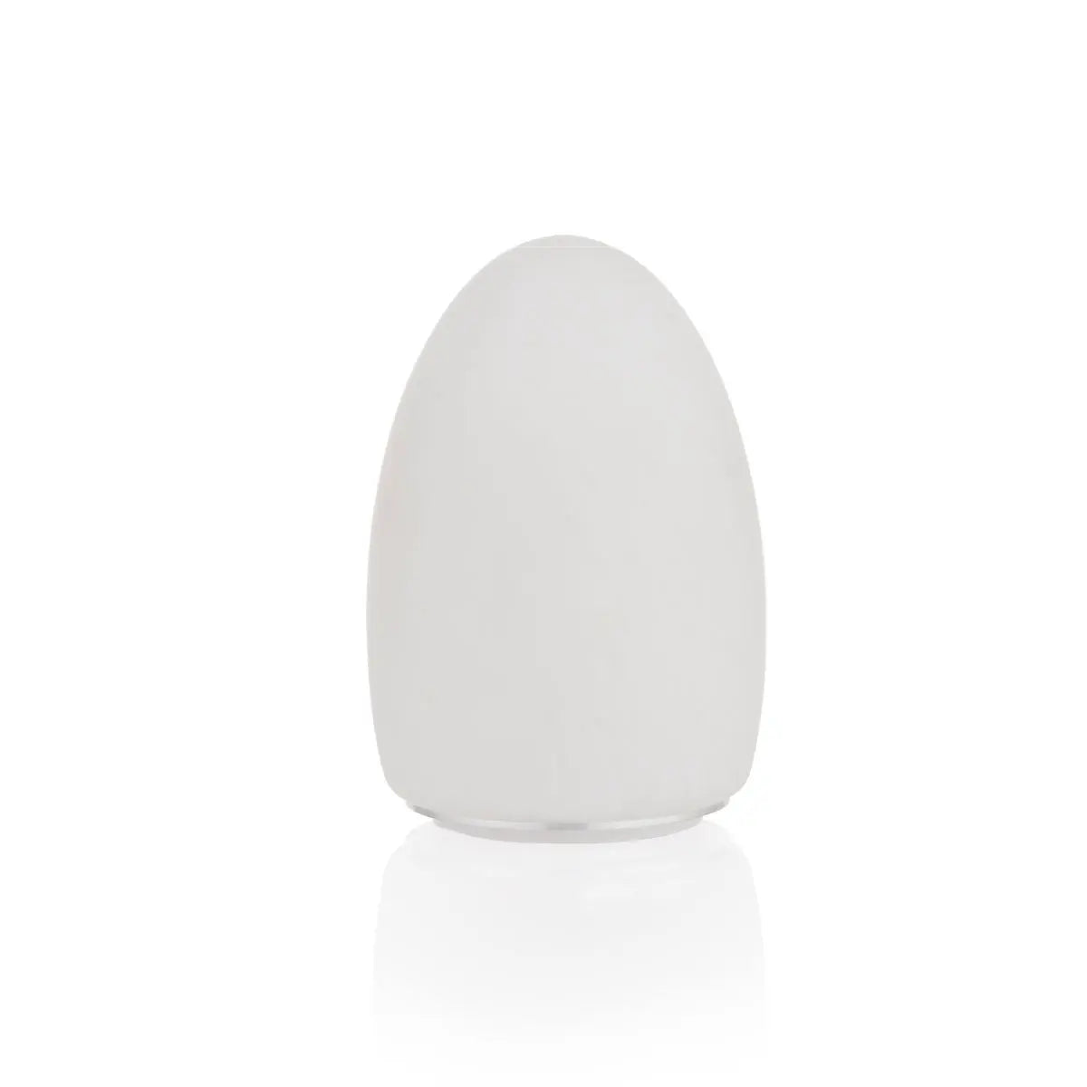 Filini Classic Egg Speckle LED table lamp, white, set of 2 Filini