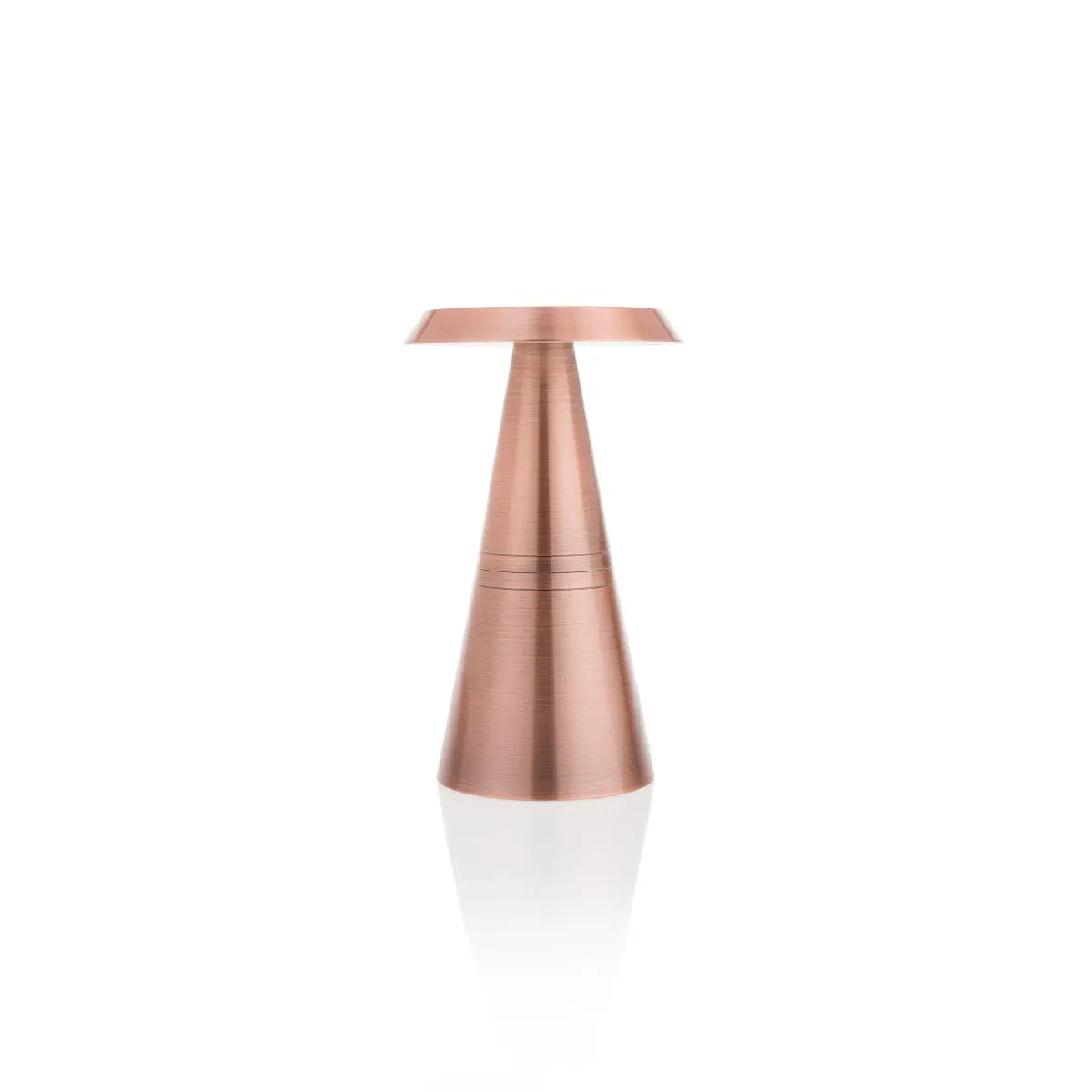 Filini Cone metal table lamp, antique copper - DesertRiver.shop