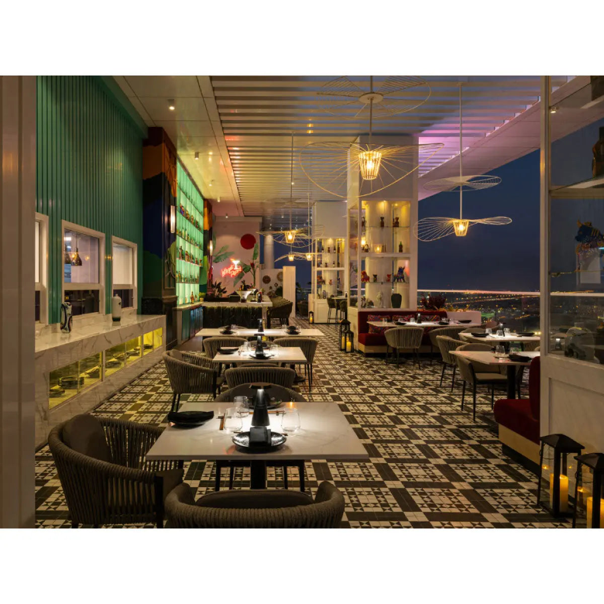 Filini Cone metal table lamp, black - DesertRiver.shop