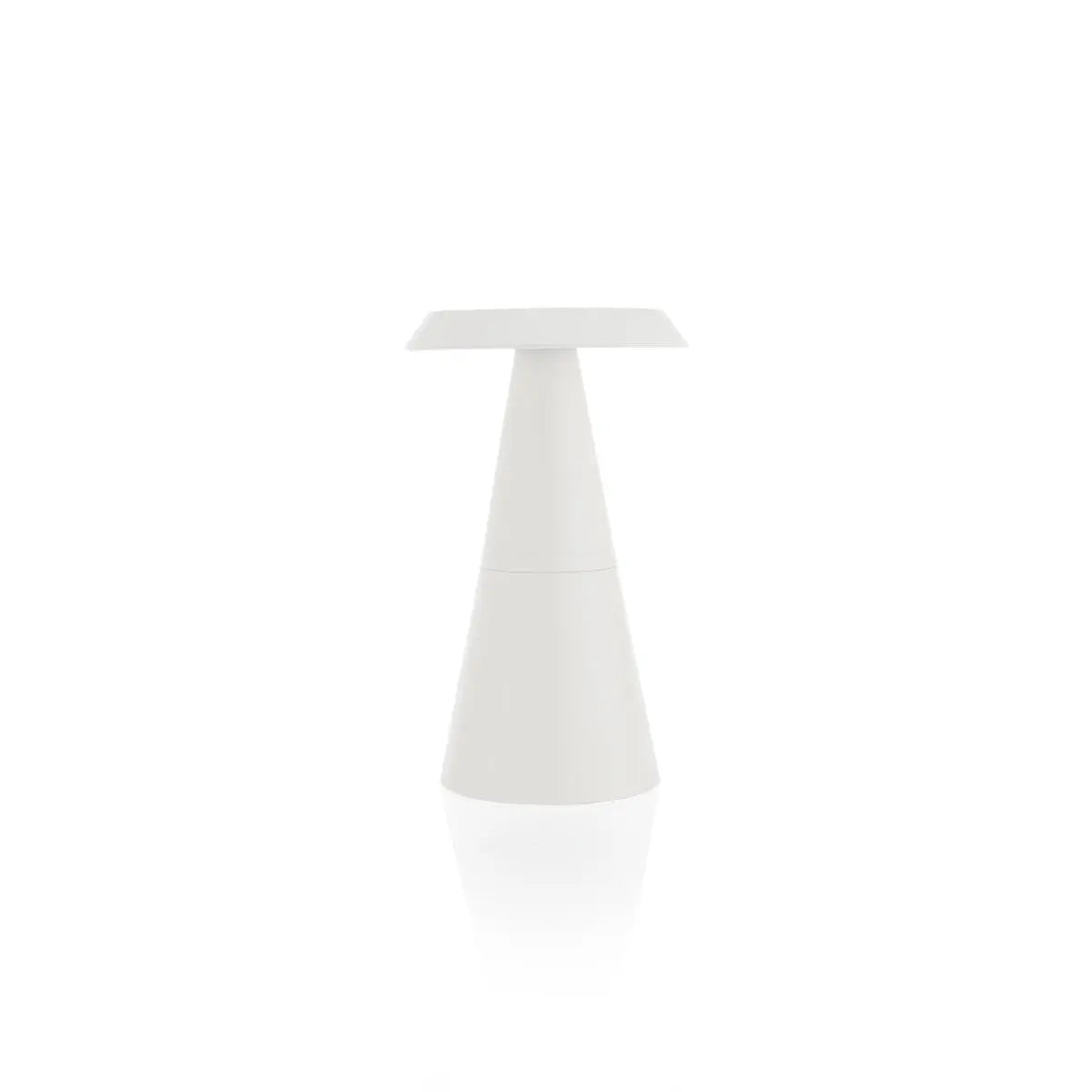 Filini Cone metal table lamp, white - DesertRiver.shop