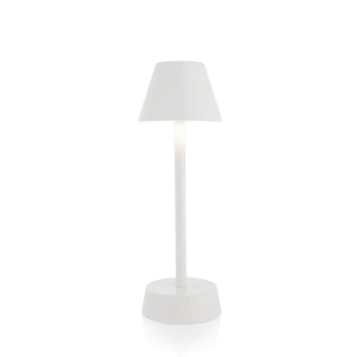Filini Empire metal table lamp, white - DesertRiver.shop