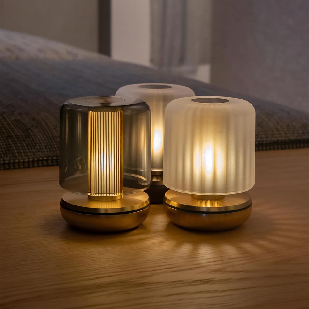 Humble Firefly V1 Table Lamp (Gold / Smoked)