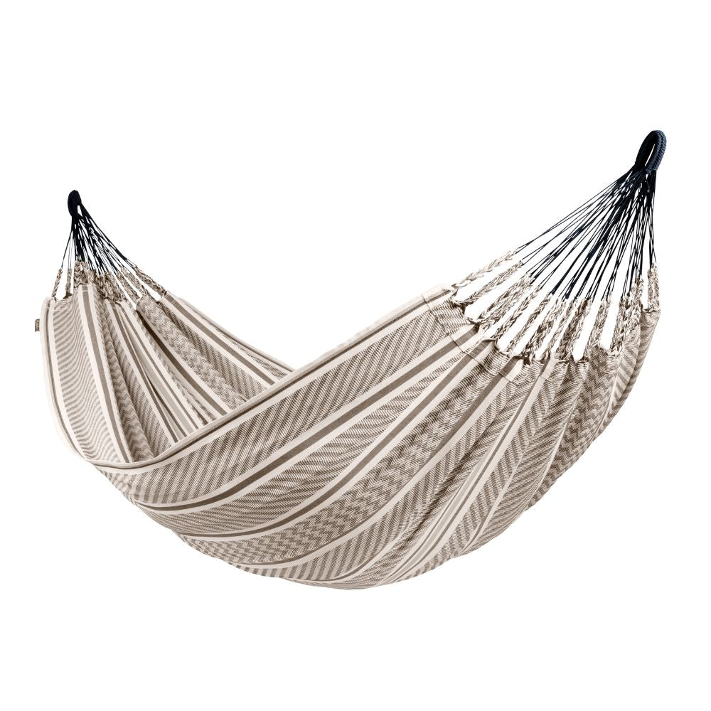LA SIESTA Flora Double Organic Cotton Classic Swing Hammock (Size L - 160 cm)