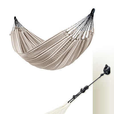 LA SIESTA Flora Double Organic Cotton Classic Swing Hammock (Size L - 160 cm)