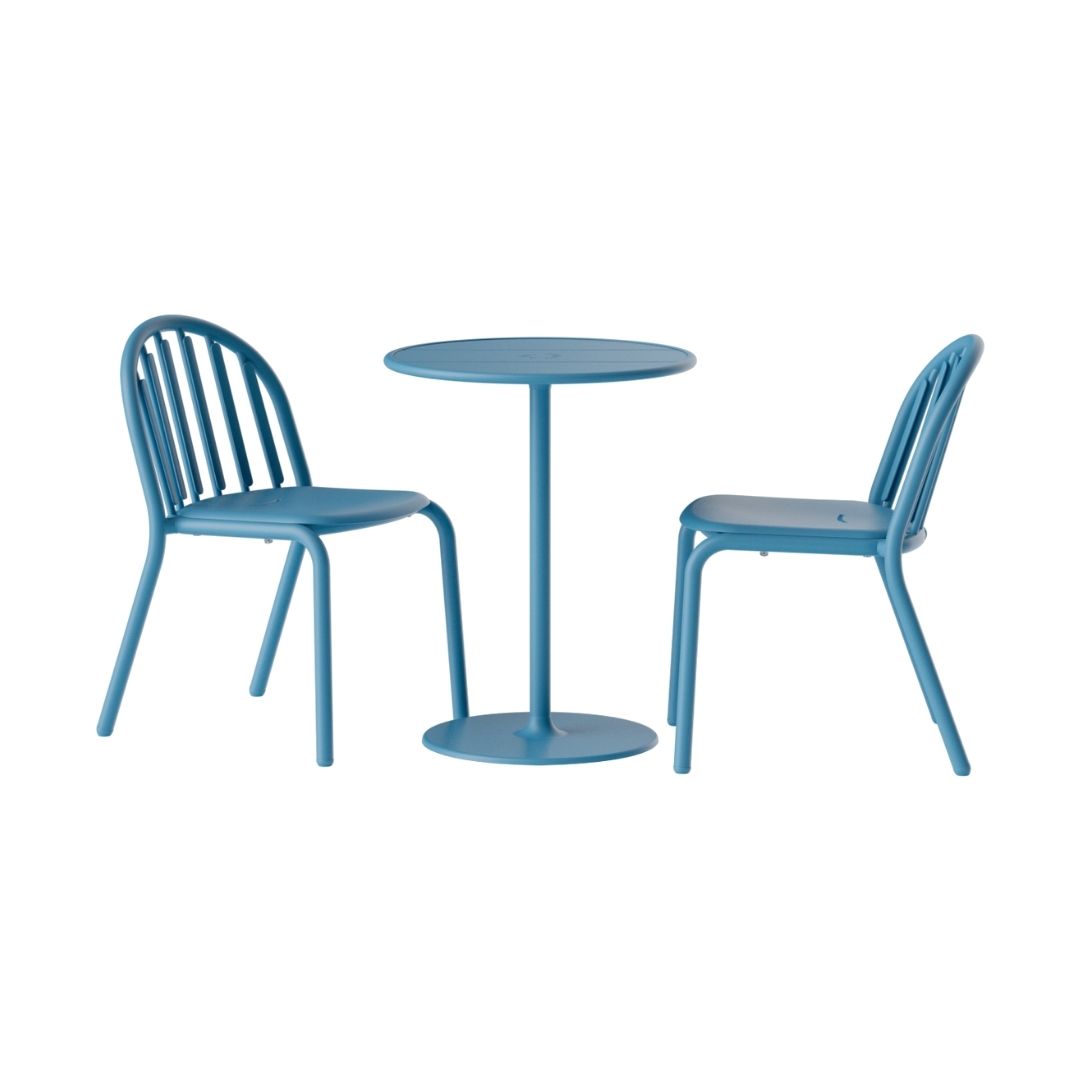 Fatboy Fred's Bistreau Round Table and Chair Set (2-Seater)
