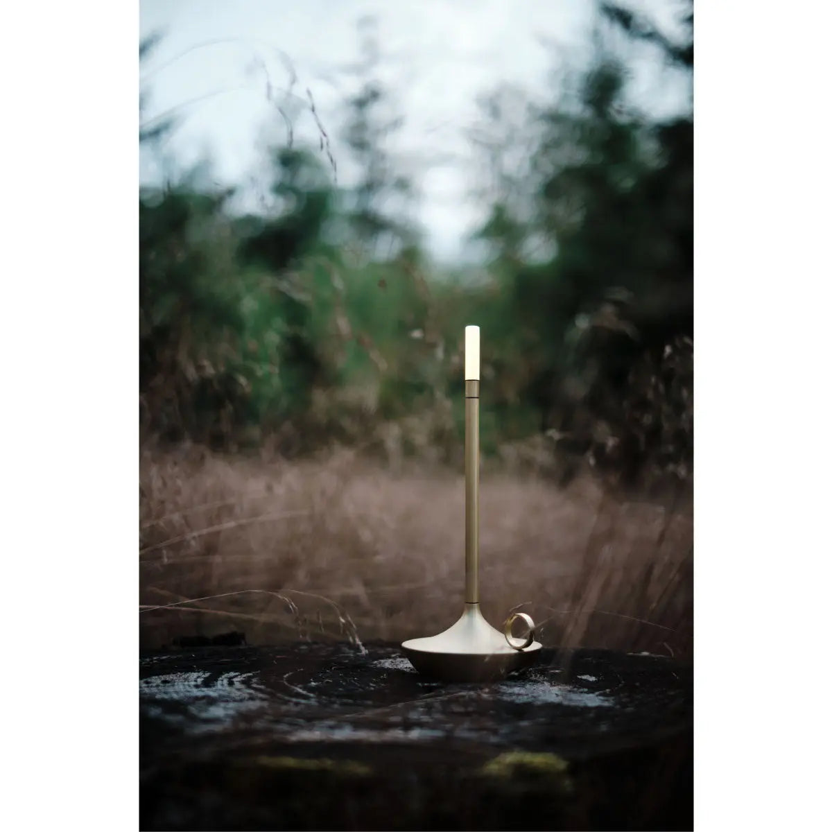 Graypants Wick portable table lamp, brass - DesertRiver.shop