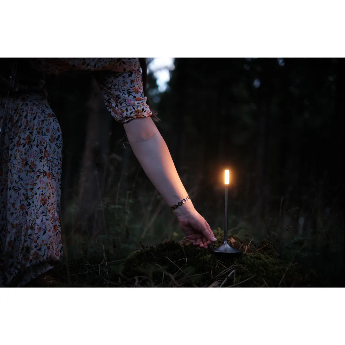 Graypants Wick portable table lamp, graphite - DesertRiver.shop