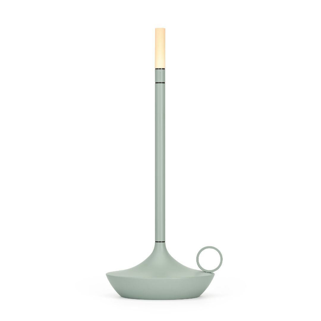 Graypants Wick Portable Table Lamp in Sage Green, available at Table Lights.