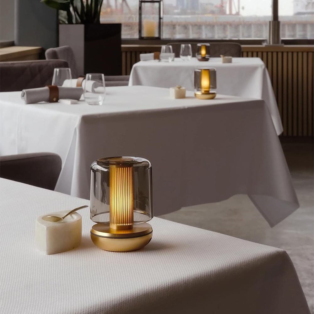 Humble Firefly V1 Table Lamp (Gold / Smoked)