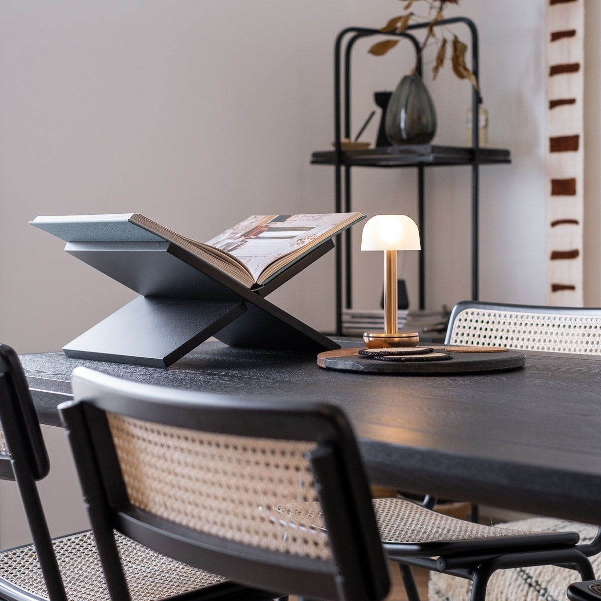 Humble Two table lamp, Gold frosted