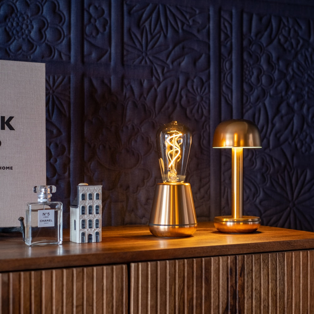 Humble One table lamp, Gold