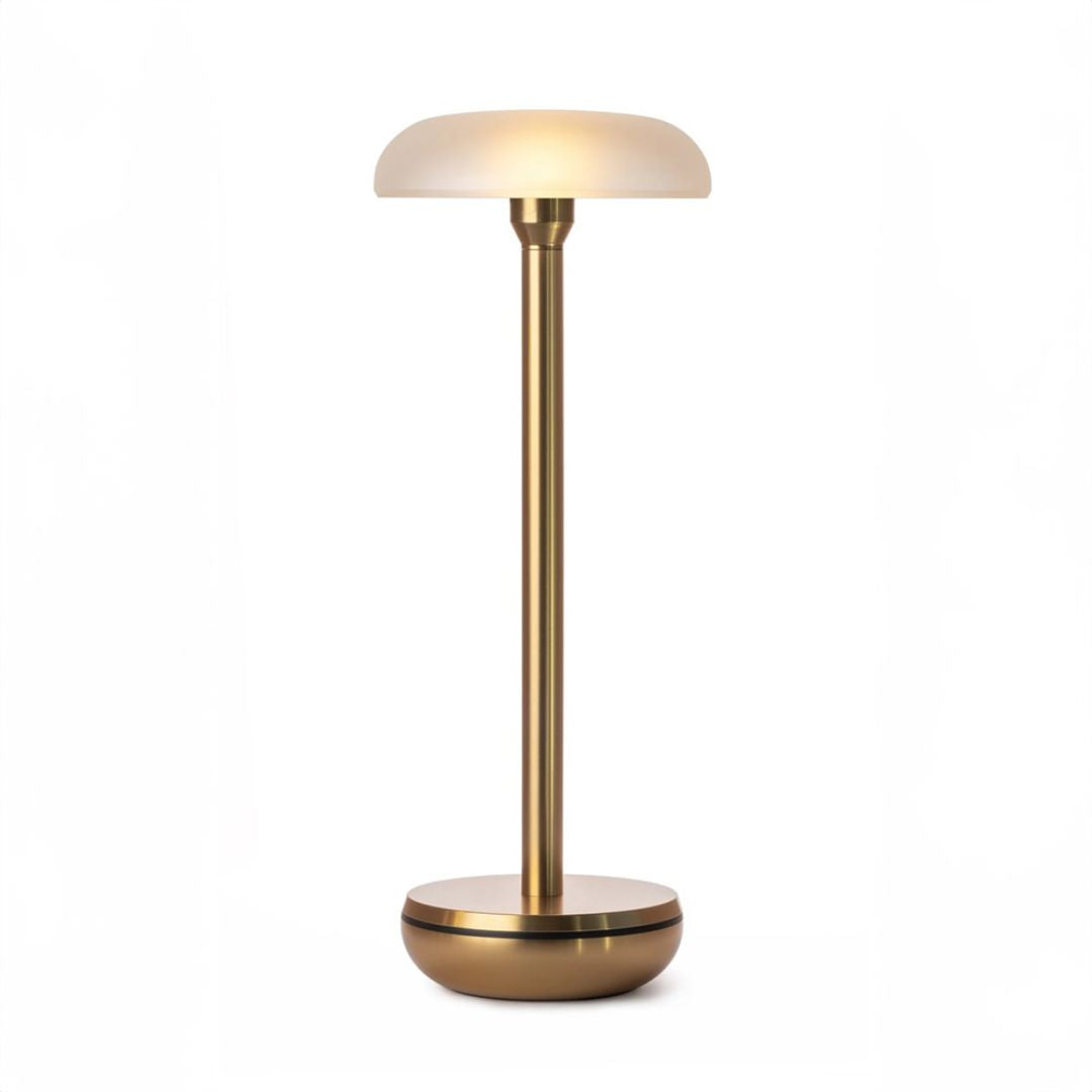Humble Air V1 Rechargeable Table Lamp (Gold/Frosted)