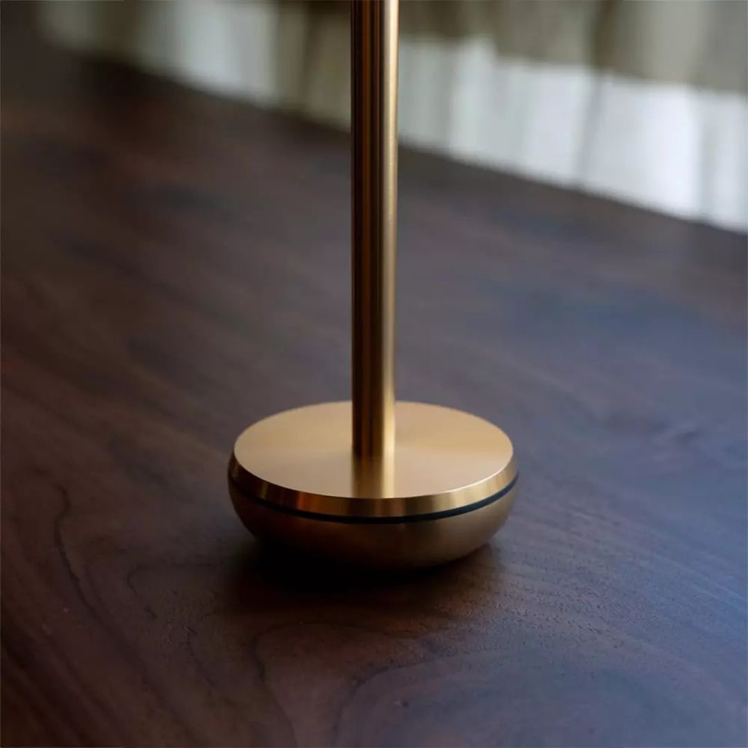 Humble Air V1 Rechargeable Table Lamp (Gold/Smoked)