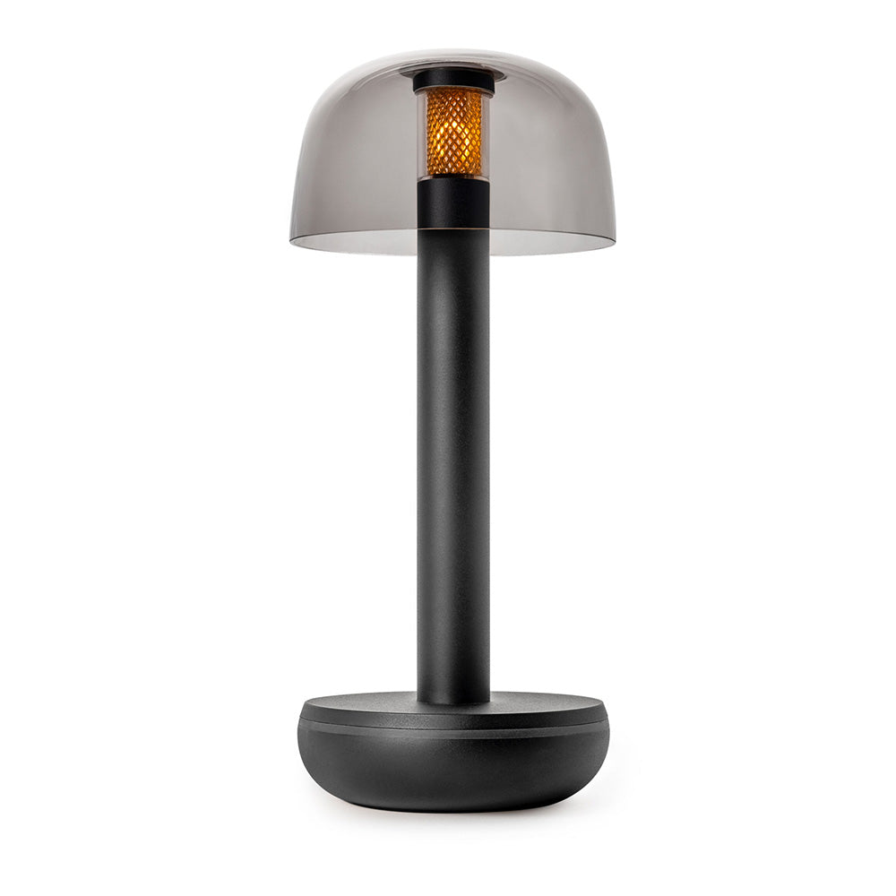 Humble Two table lamp, Black smoked