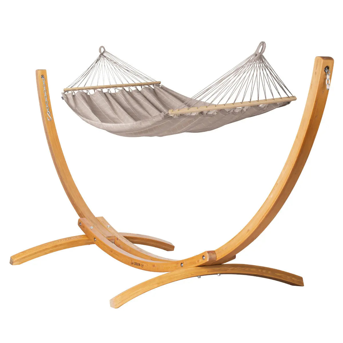 LA SIESTA Alisio spreader bar hammock for outdoor, double - DesertRiver.shop