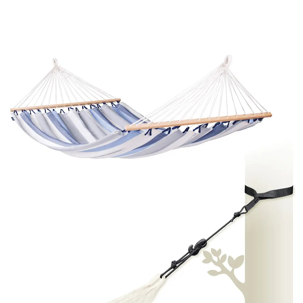 LA SIESTA Alisio spreader bar hammock for outdoor, double - DesertRiver.shop