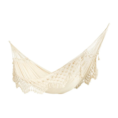 LA SIESTA Bossanova kingsize classic swing hammock, 180 cm width, Latte