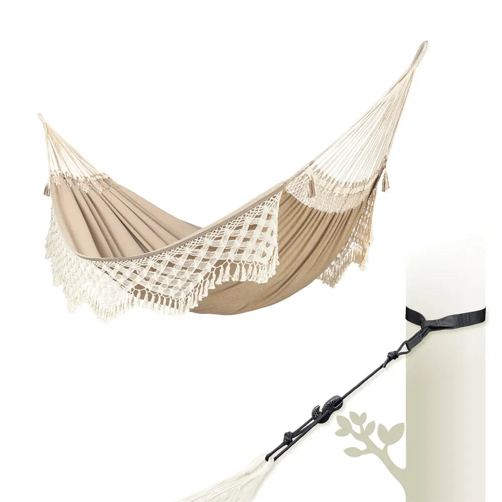 LA SIESTA Bossanova classic swing hammock, kingsize (180 cm width) - DesertRiver.shop