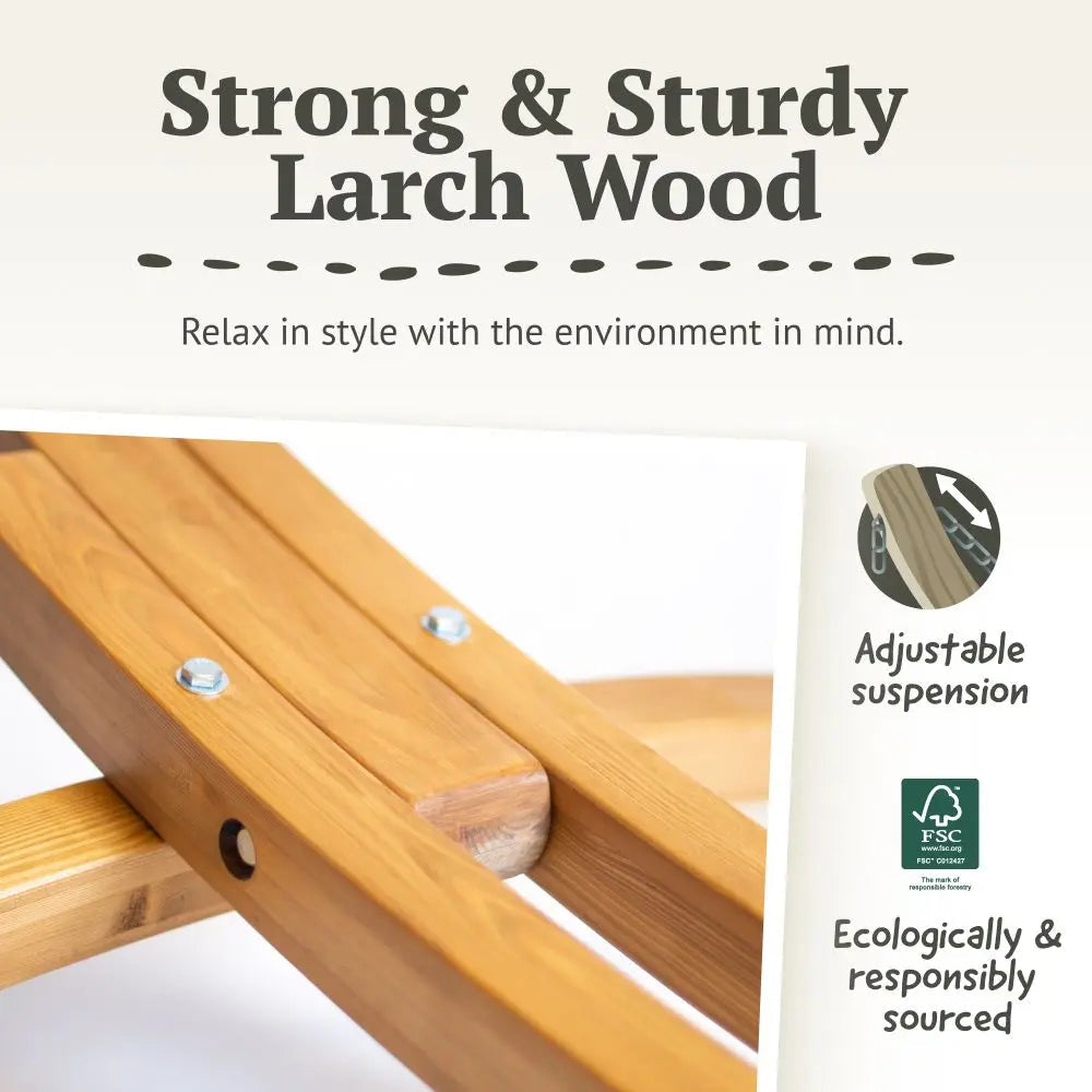 LA SIESTA Bossanova classic swing hammock, kingsize (180 cm width) La Siesta