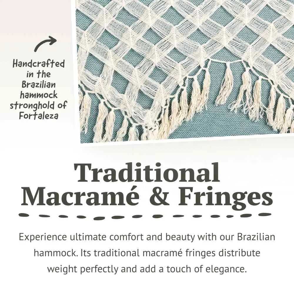 LA SIESTA Bossanova classic swing hammock, kingsize (180 cm width) La Siesta