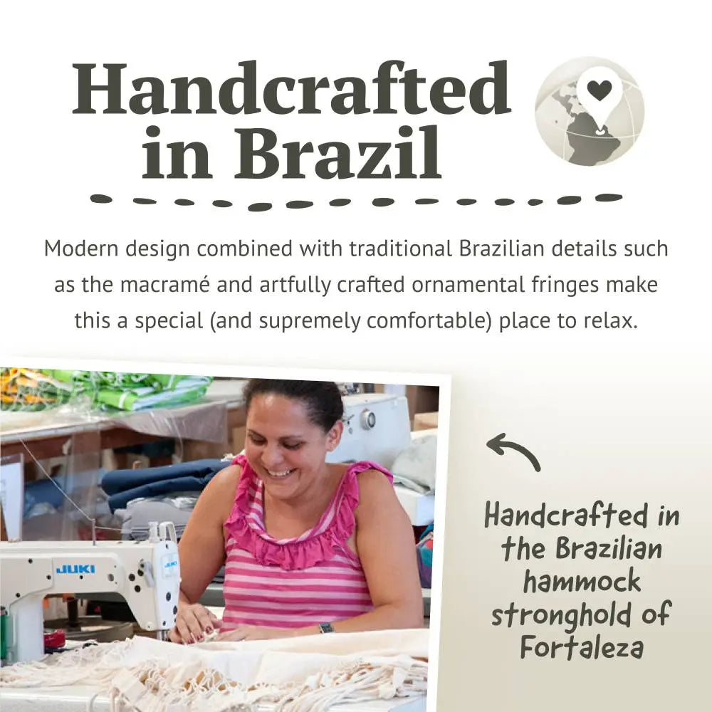 LA SIESTA Bossanova classic swing hammock, kingsize (180 cm width) La Siesta