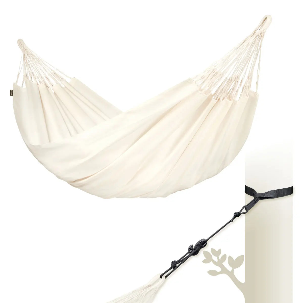 LA SIESTA Brisa classic swing hammock, double (160 cm width) - DesertRiver.shop