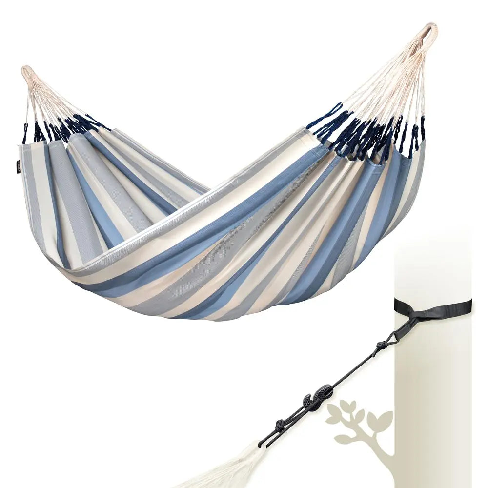 LA SIESTA Brisa classic swing hammock, double (160 cm width) - DesertRiver.shop
