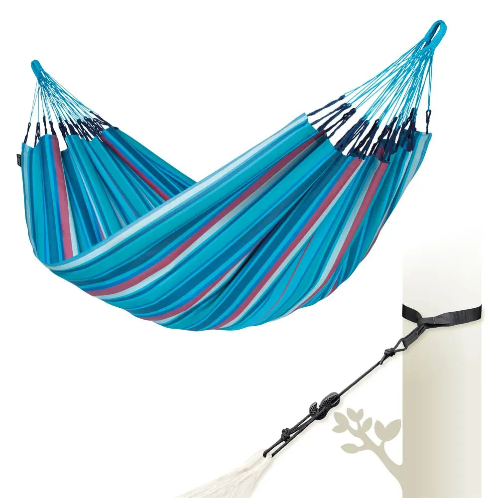 LA SIESTA Brisa classic swing hammock, double (160 cm width) - DesertRiver.shop