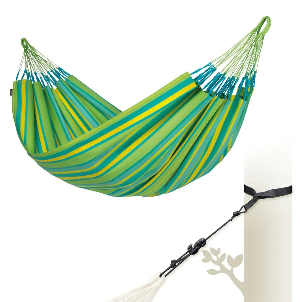 LA SIESTA Brisa classic swing hammock, double (160 cm width) - DesertRiver.shop