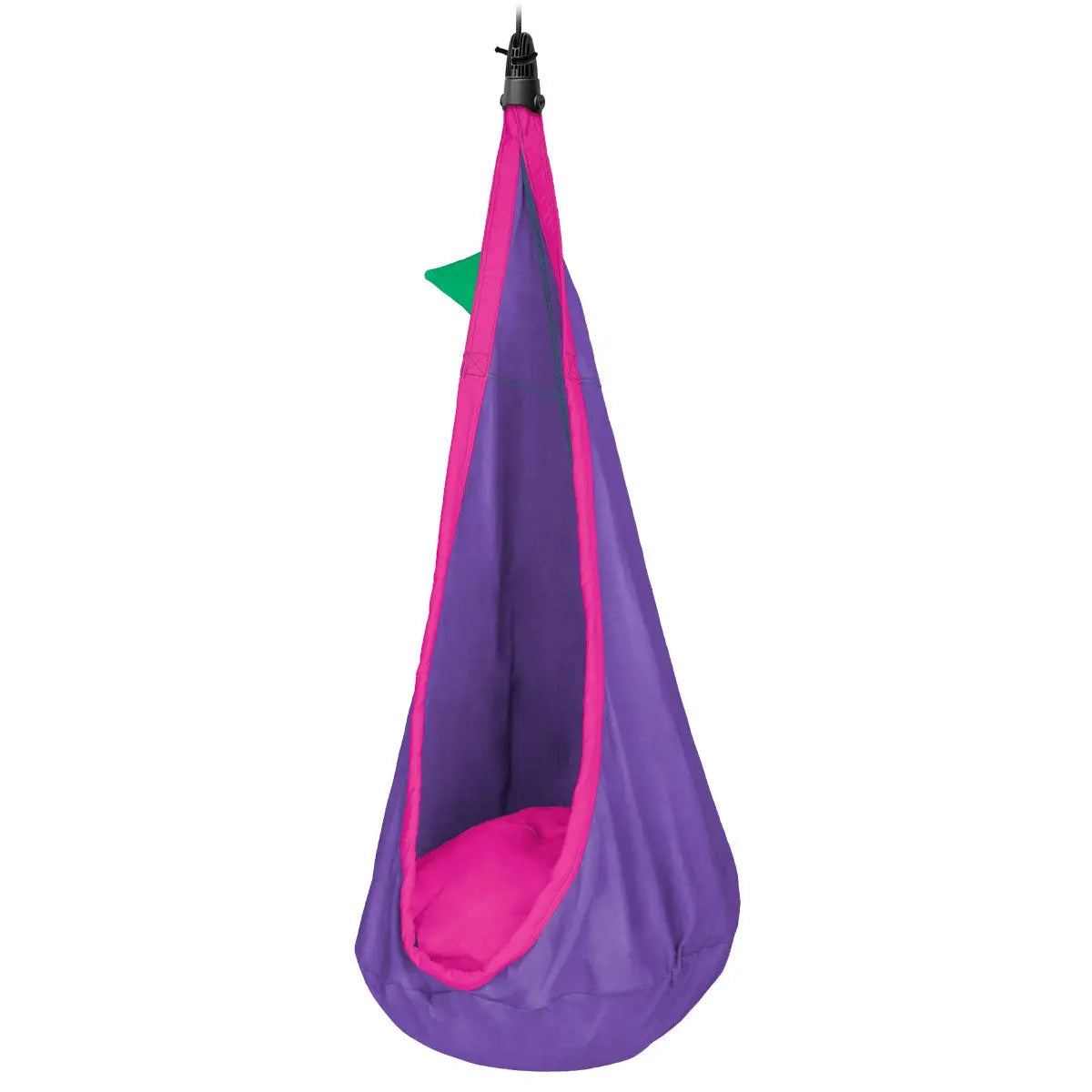 LA SIESTA Joki organic cotton kids hanging nest with suspension kit, indoor use - DesertRiver.shop