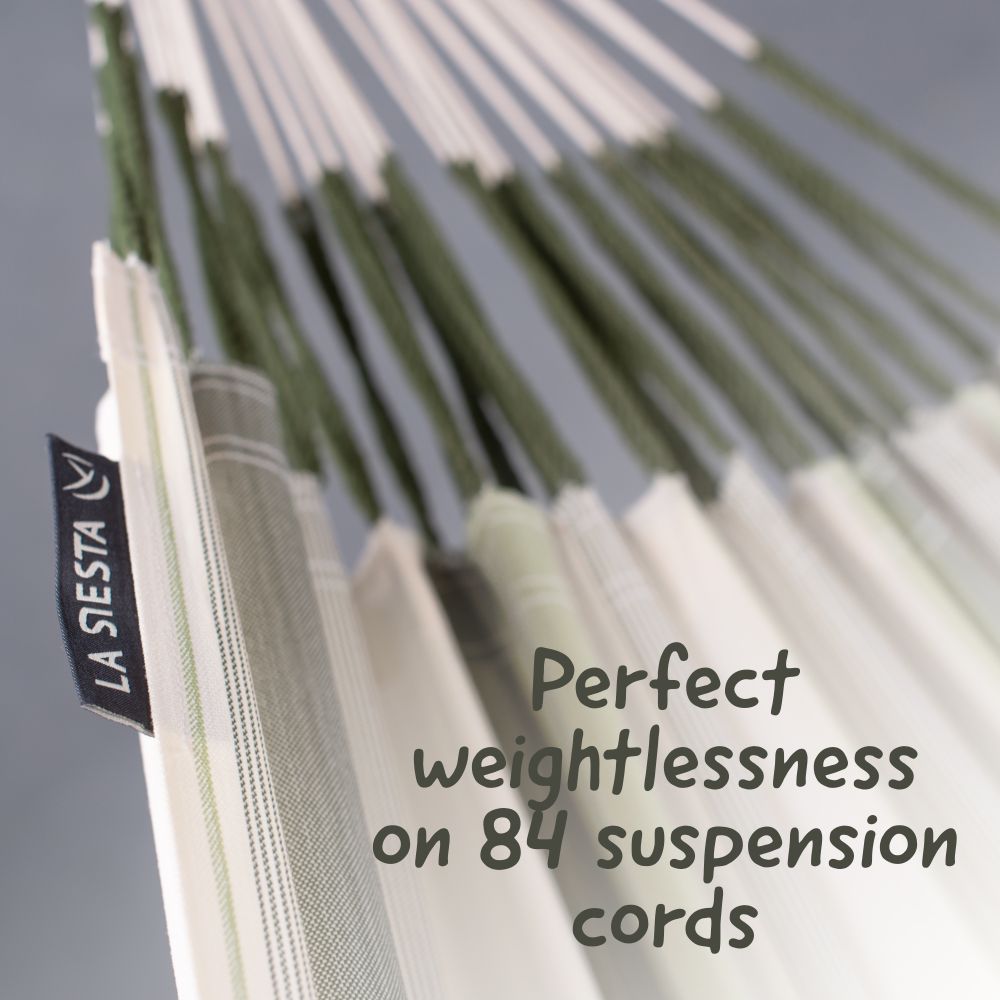 LA SIESTA Brisa classic swing hammock, double (160 cm width) - DesertRiver.shop