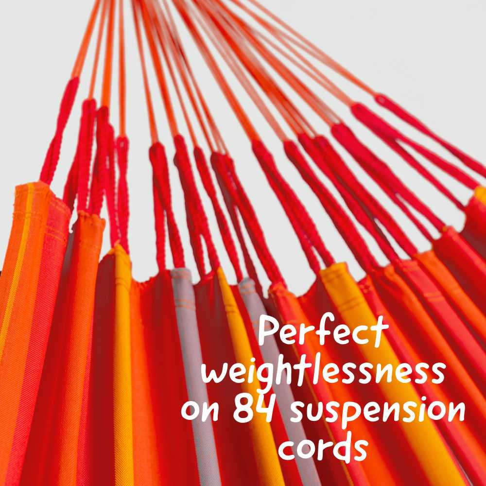 LA SIESTA Brisa classic swing hammock, double (160 cm width) - DesertRiver.shop