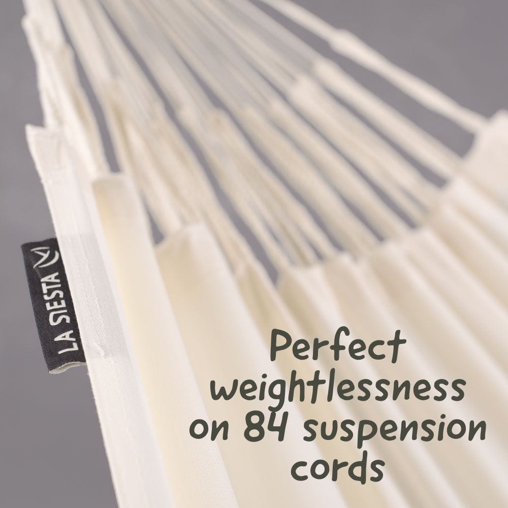 LA SIESTA Brisa classic swing hammock, double (160 cm width) - DesertRiver.shop