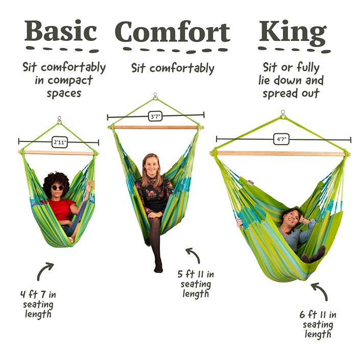 LA SIESTA Domingo comfort hammock chair - DesertRiver.shop