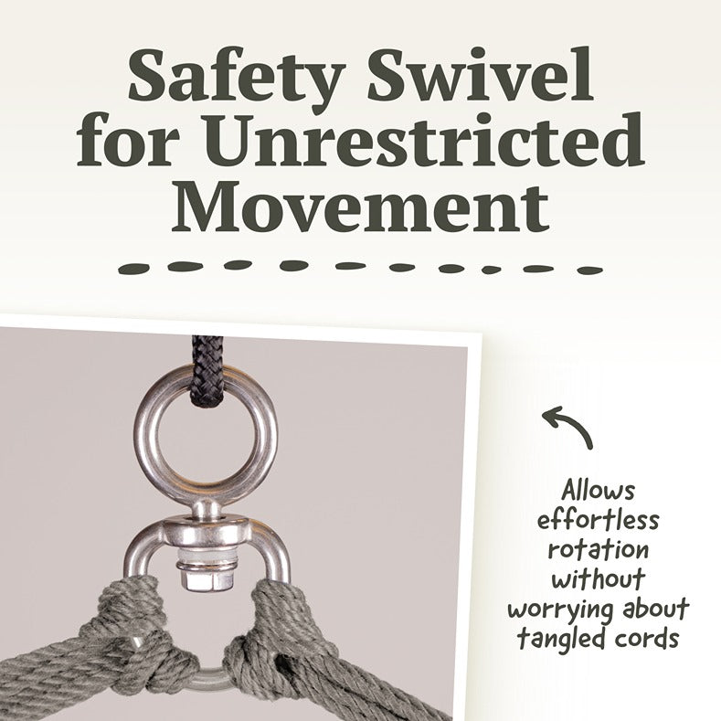 LA SIESTA Domingo comfort hammock chair - DesertRiver.shop