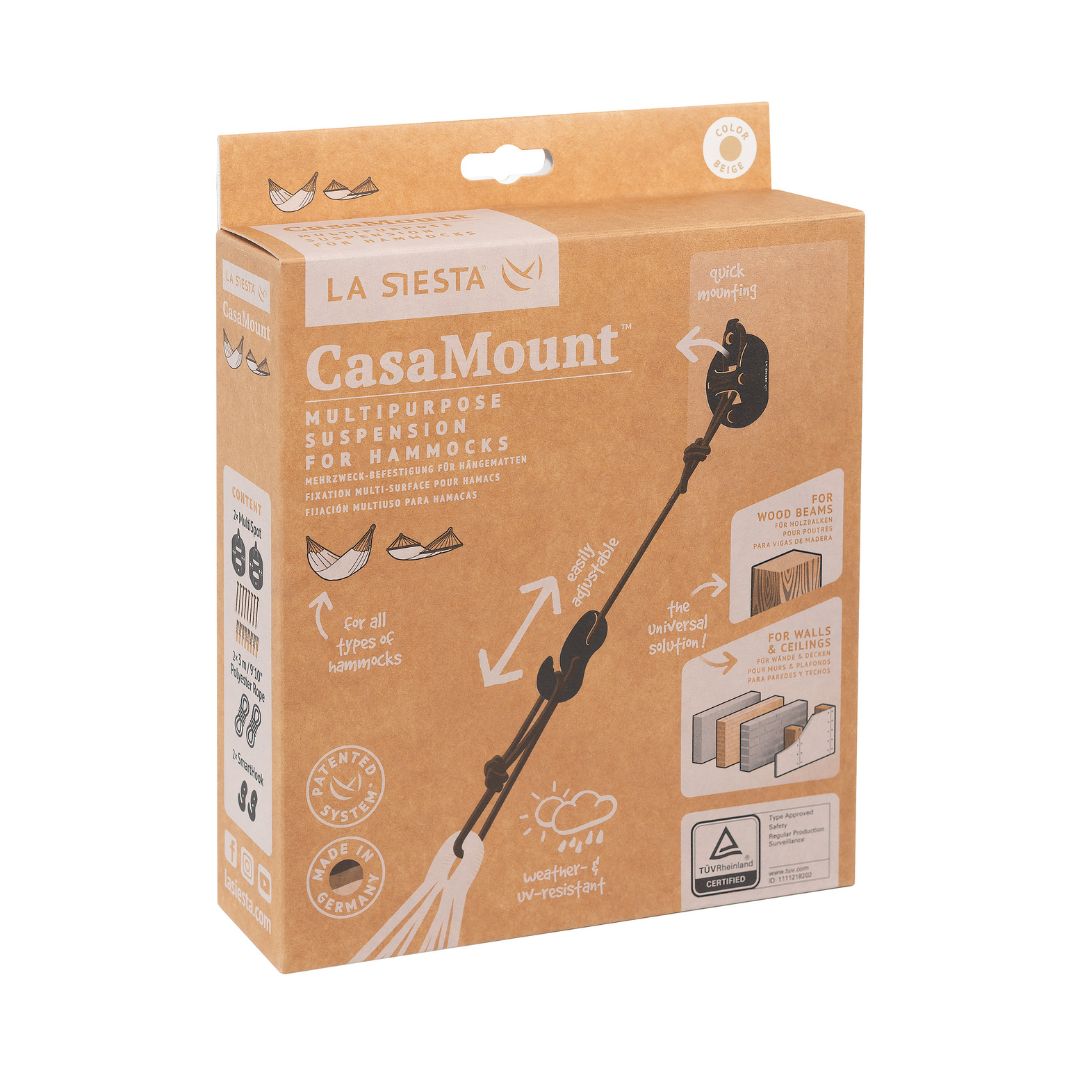 LA SIESTA CasaMount - multipurpose suspension set for hammocks