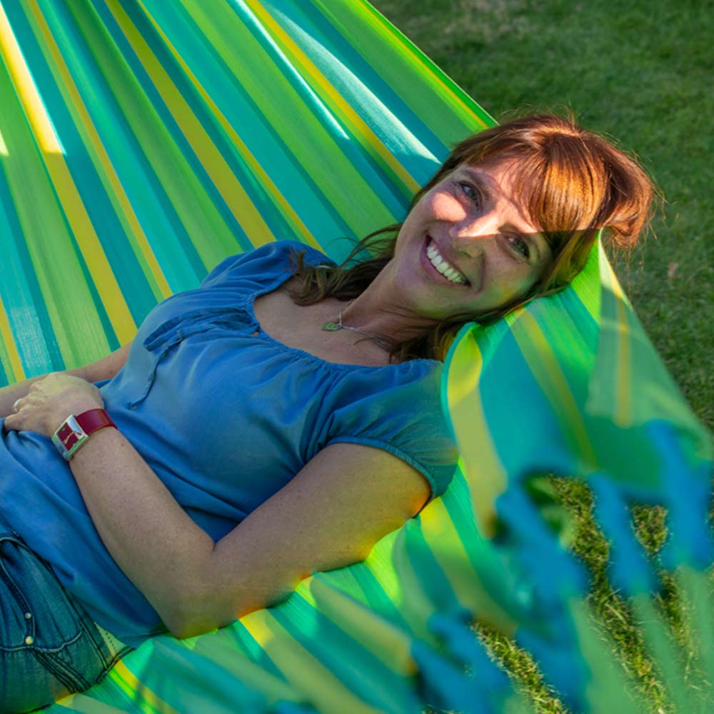 LA SIESTA Brisa classic swing hammock, double (160 cm width) - DesertRiver.shop