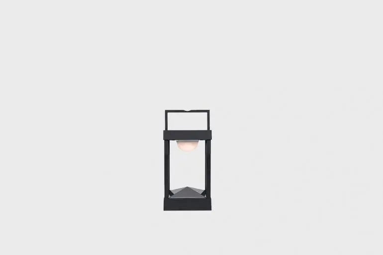 La Lampe Parc Small Black Solar Light