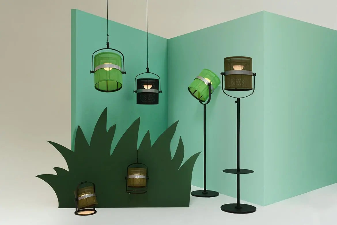 La Lampe Paris Carbon Black Frame Solar Light