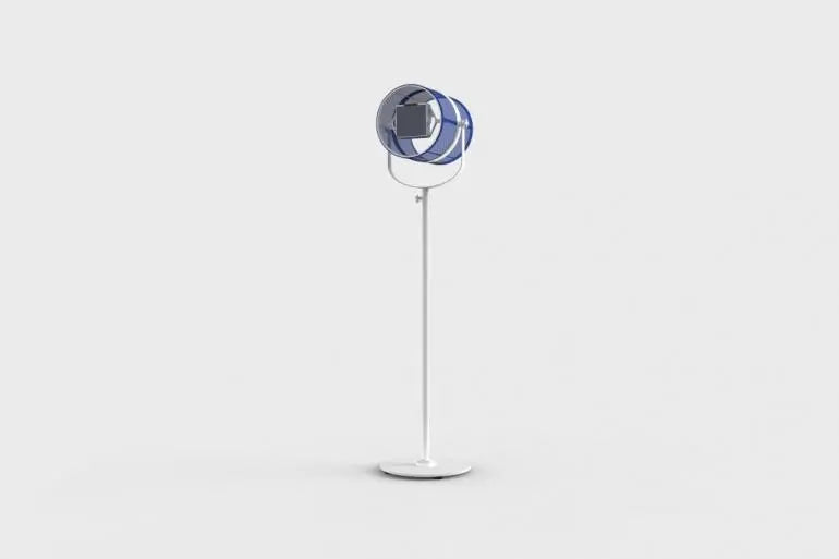 La Lampe Paris White Frame Solar Light