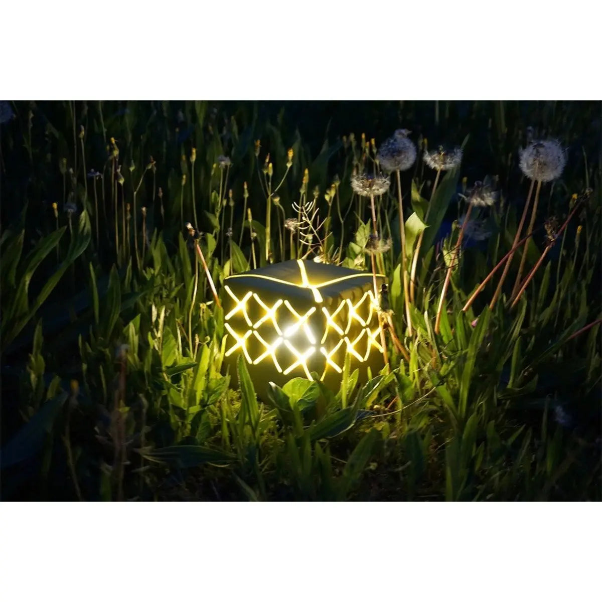 La Lampe Popup Charcoal Solar Light