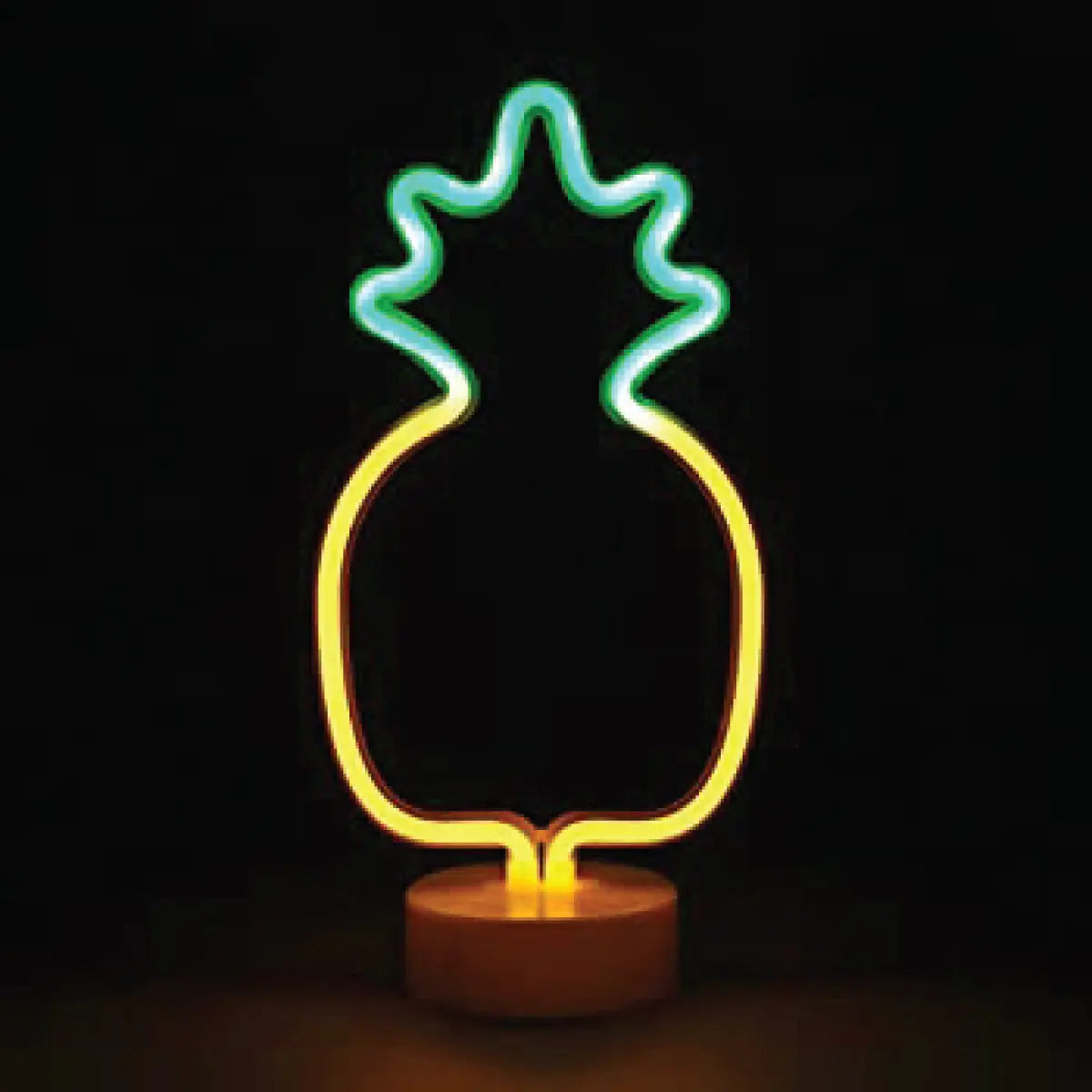 Neon cactus light Desert River