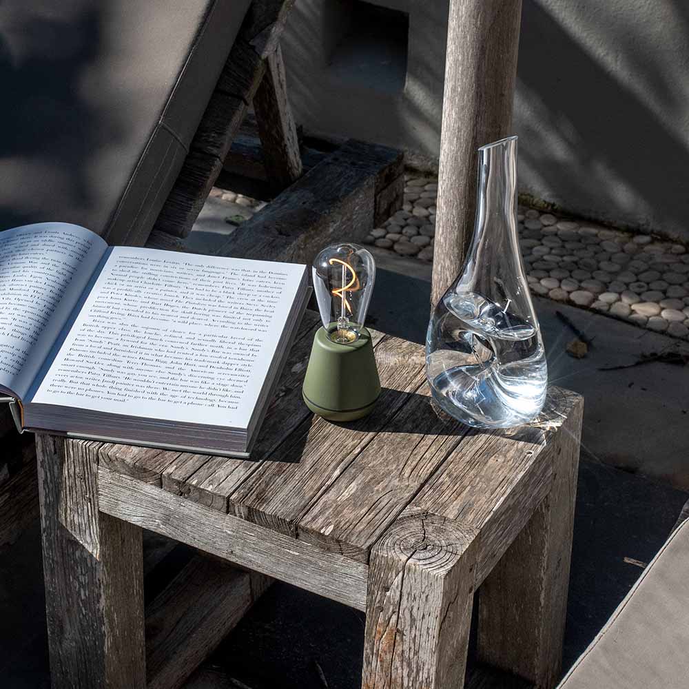 Humble One table lamp, Moss