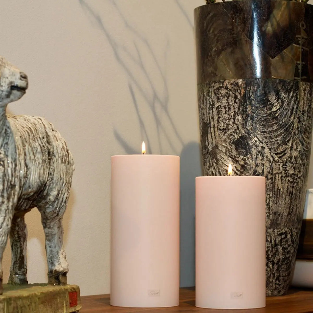 Qult Farluce Trend colour candle holder, rose pink - DesertRiver.shop